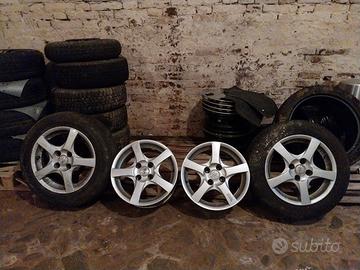 cerchi  oz da 15 mozzo fiat