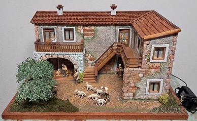 Presepe fatto a mano