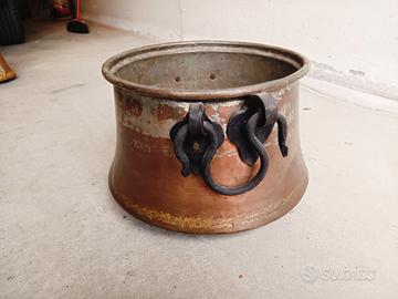 Antico Calderone in Rame