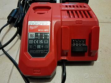 Milwaukee Batterie e Caricabatterie