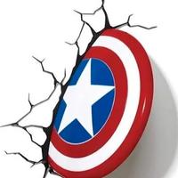 lampada LED Capitan america