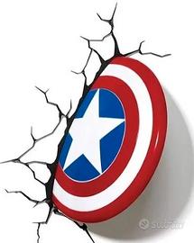 lampada LED Capitan america