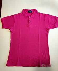 Polo Fred Perry donna tg 42 M fucsia