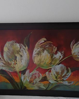 Quadro vivace a fiori