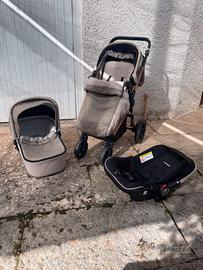 Passeggino Trio Foppapedretti iWood + set ruote