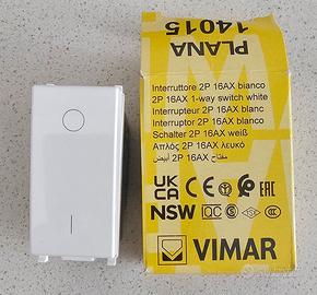 Interruttore 2P Vimar Plana - Serie 14015