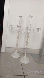 Candelabri decorativi a 5 bracci,