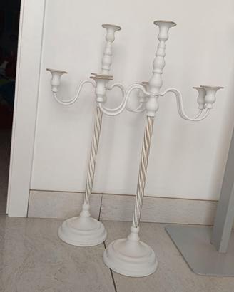 Candelabri decorativi a 5 bracci,
