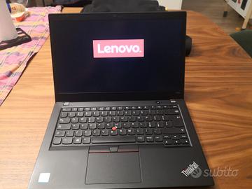 Notebook ultraportatile lenovo T480 pc12 q6ts