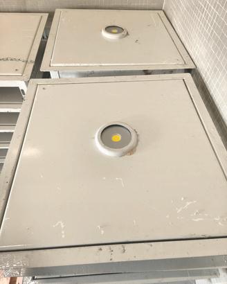 faro a led 55 x 55 industriale 