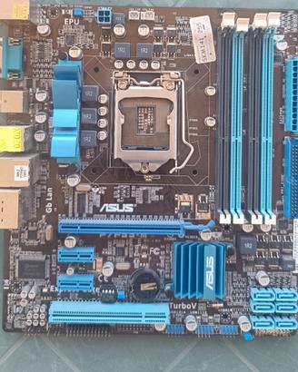 Scheda madre ASUS P7P55-M + CPU Intel Core i5-650