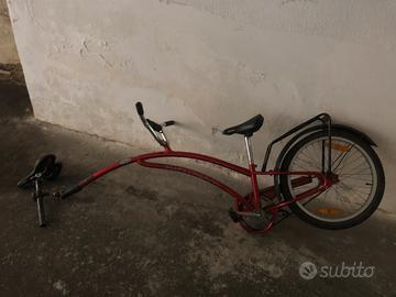 Rimorchio bicicletta per bambino