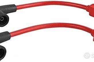 CAVI CANDELA ROSSI PARI LUNGHEZZA BOBINA LATERALE