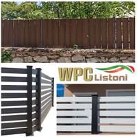Listoni recinto WPC coestruso legna doga giardino