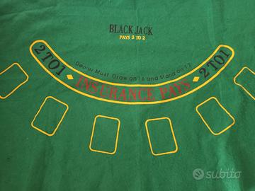 Tappeto Panno da Gioco per Black Jack