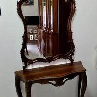 Consolle con specchiera