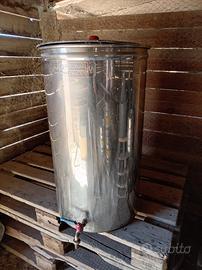 Silos fusto inox vino olio 100 litri cordivari