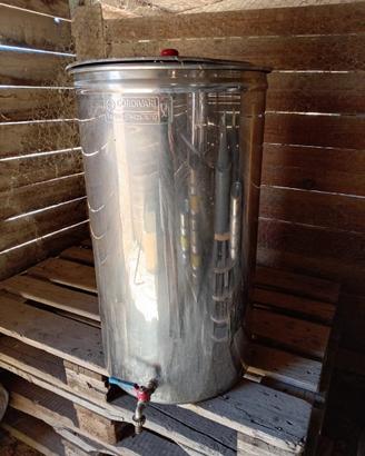 Silos fusto inox vino olio 100 litri cordivari