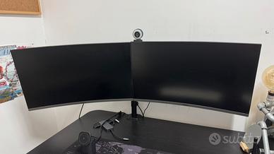 Monitor samsung curvo 27 pollici