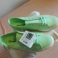 Superga 2750 green lt tg 42 NUOVE