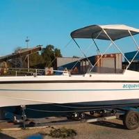 Barca vetroresina 6 mt con motore