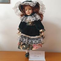 Bambola da collezione  in porcellana biscuit