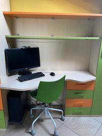 2 LETTI COMPLETI + SCRIVANIA /guardare descrizione