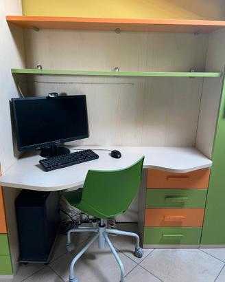 2 LETTI COMPLETI + SCRIVANIA /guardare descrizione