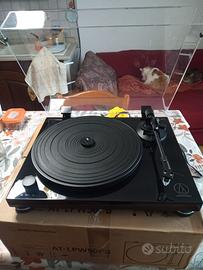 giradischi audiotecnica at lpw50pb nuovo