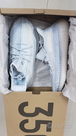 Adidas  Yeezy Boost 350 V2  White Blue Original