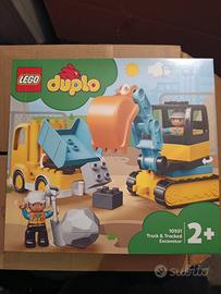 LEGO DUPLO 10931 Camion ed Escavatore – Nuovo