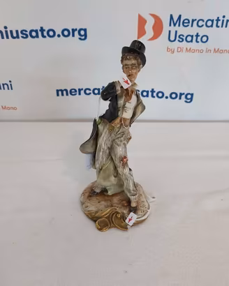 Statuina Caricaturale Capodimonte ( Mancanze)