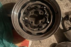 4 cerchi va cromati x maggiolone maggiolino 15x55