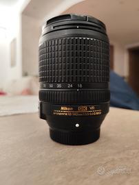 Obiettivo Zoom AF-S DX Nikkor 18-140mm + custodia