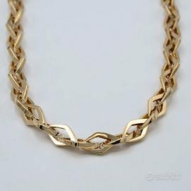 Girocollo donna in oro giallo 18 kt 750 D.54