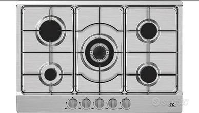 Piano cottura master kitchen mkhg 75 e xs