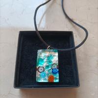 Collana in vetro di murano