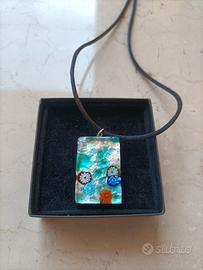 Collana in vetro di murano