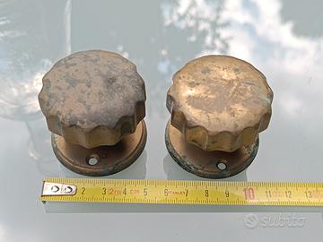 maniglie in ottone pomolo vintage