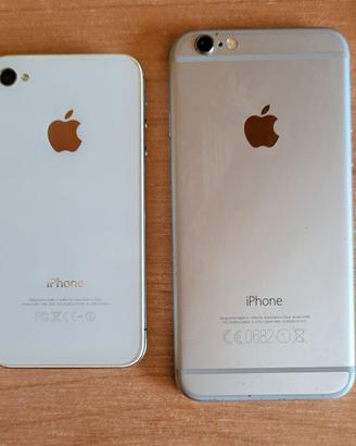 IPHONE 4S + IPHONE 6