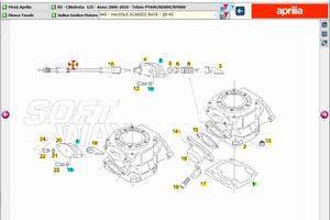 CAVO VALVOLA RAVE ELETTRONICA Aprilia RS 125 AP029