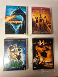 Set 4 DVD: Eragon, Sahara, The Mask, La Mummia
