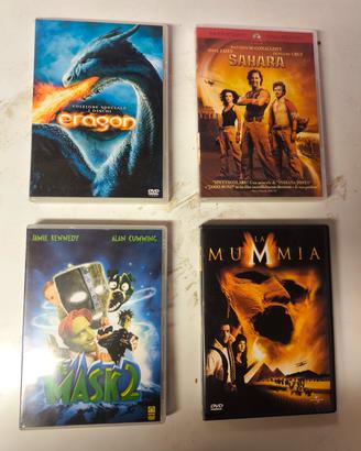 Set 4 DVD: Eragon, Sahara, The Mask, La Mummia