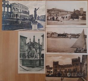 5 cartoline d'epoca Capodistria