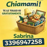 Hai oggetti inutilizzati? Li ritiro GRATIS