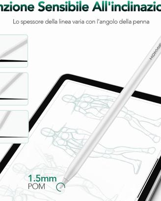 Hommie Penna iPad con Ricarica Magnetica