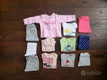 Set firmato bimba 12 pezzi 6 – 9 mesi
