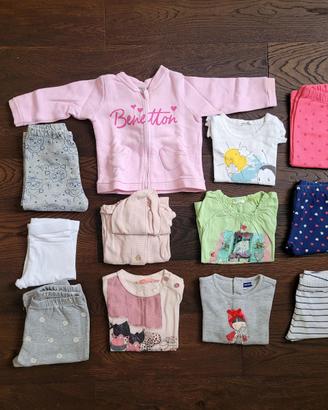 Set firmato bimba 12 pezzi 6 – 9 mesi