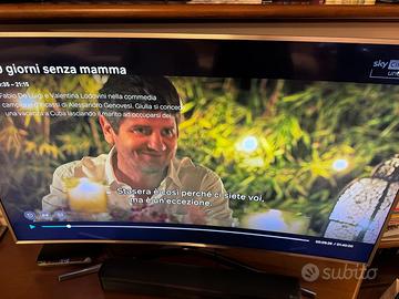 Tv samsung 55 pollici + sound bar