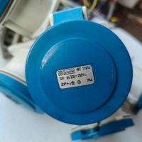 prese da pannello 32A monofase 2P+T